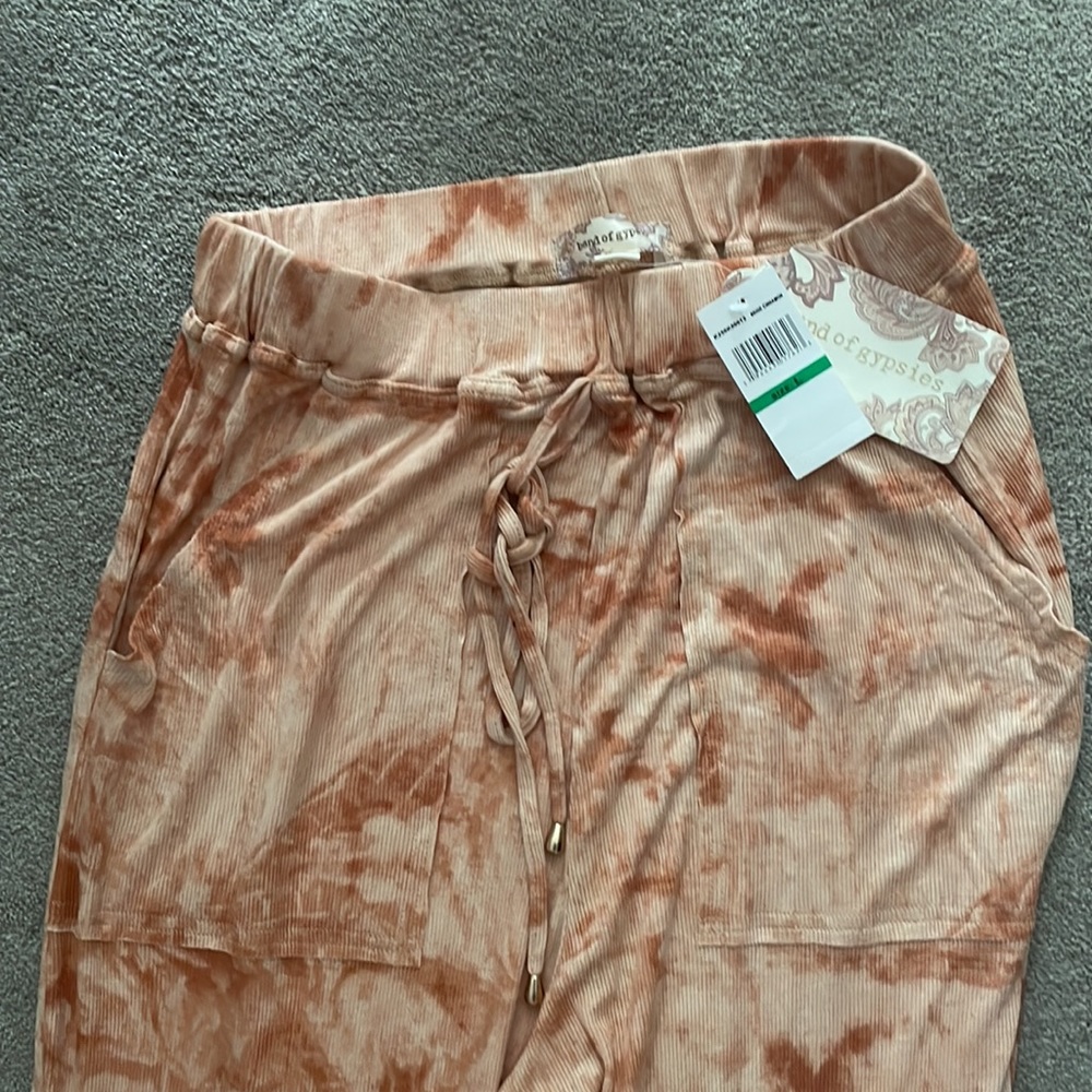 Thin ribbed joggers - Picture 2 of 3